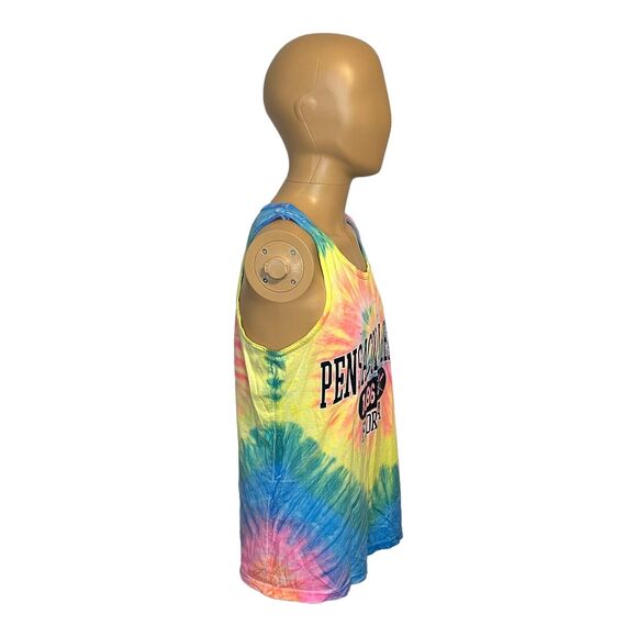 Pensacola Beach 1686 Florida Tie Dye Souvenir Tank Top Men’s Large - Picture 5 of 6